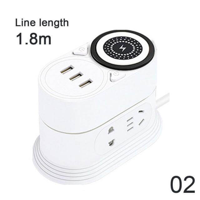 Intelligent Wireless Charging Multifunctional Socket - MaviGadget