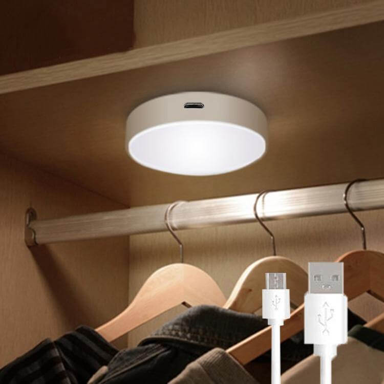 Rechargeable Motion Sensor LED USB Night Light - MaviGadget