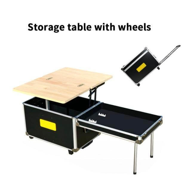 Portable Foldable Outdoor Camping Cooking Kitchen Table - MaviGadget