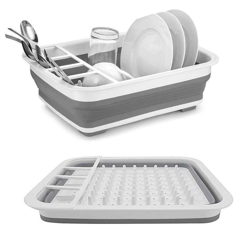 Foldable Easy Dish Drying Rack - MaviGadget