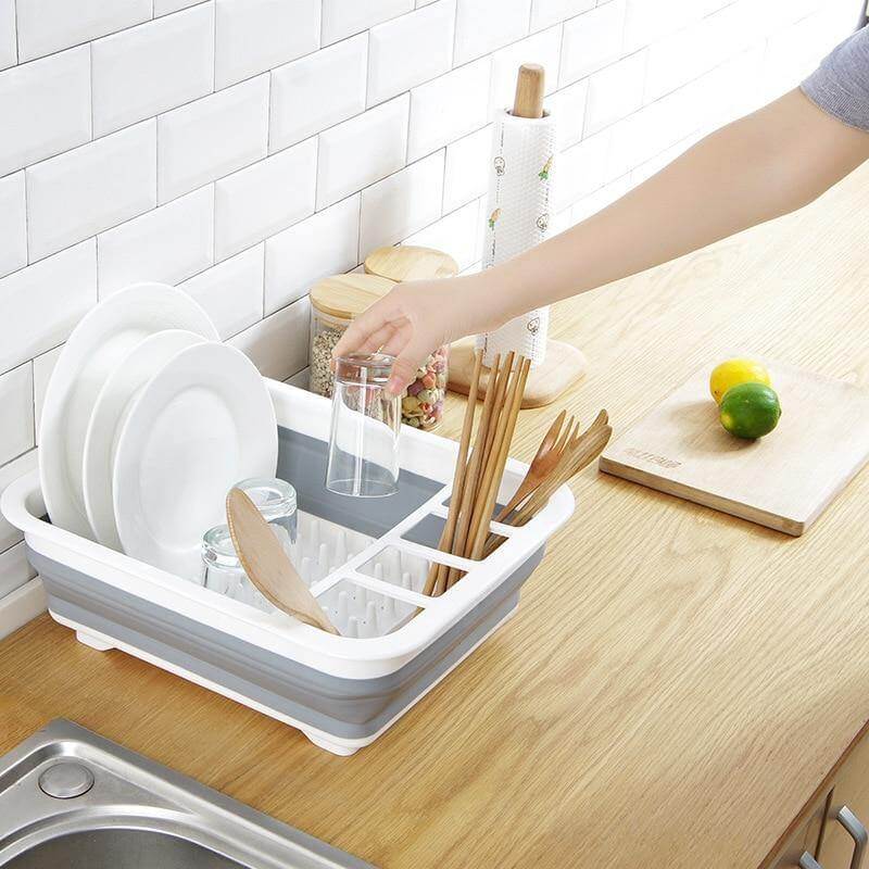 Foldable Easy Dish Drying Rack - MaviGadget