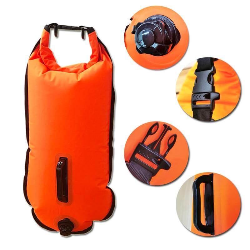 Inflatable Dry Swimming Floating Bag - MaviGadget