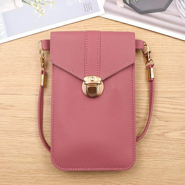 Transparent Women Wallet Shoulder Phone  Case - MaviGadget