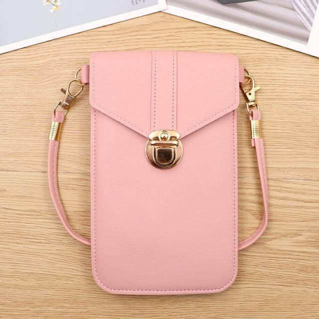 Transparent Women Wallet Shoulder Phone  Case - MaviGadget