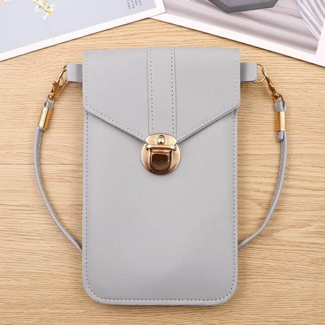 Transparent Women Wallet Shoulder Phone  Case - MaviGadget