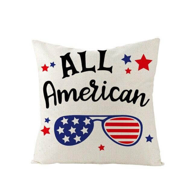 USA Independence Day Cushion Cover - MaviGadget