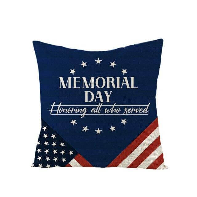 USA Independence Day Cushion Cover - MaviGadget