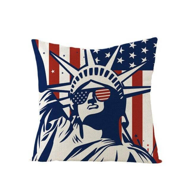 USA Independence Day Cushion Cover - MaviGadget