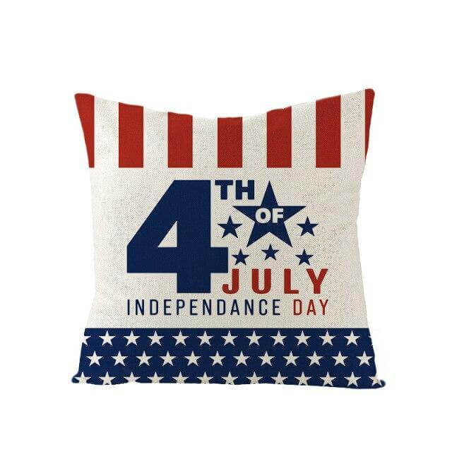 USA Independence Day Cushion Cover - MaviGadget