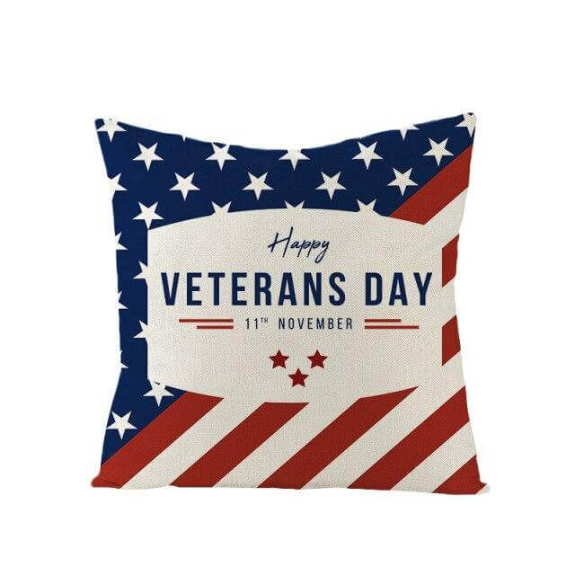 USA Independence Day Cushion Cover - MaviGadget