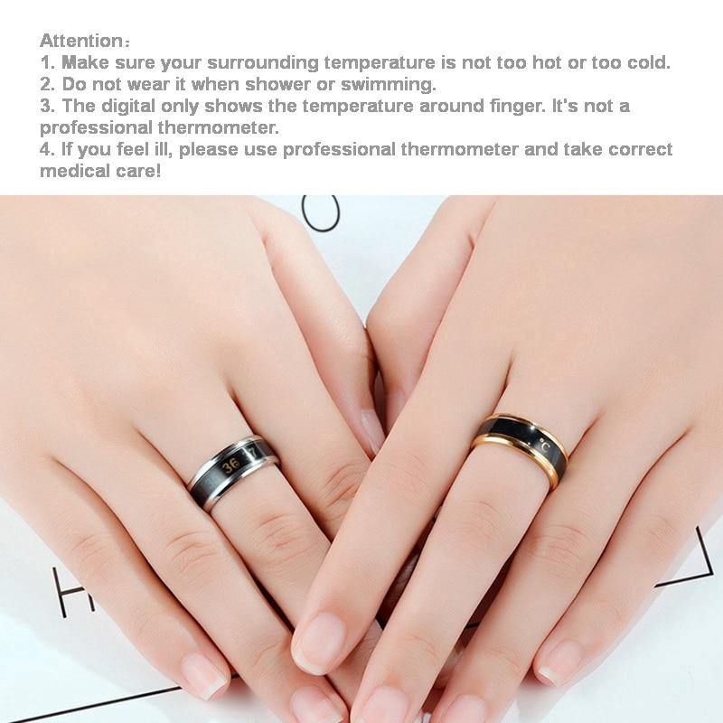 Smart Sensor Body Temperature Ring - MaviGadget