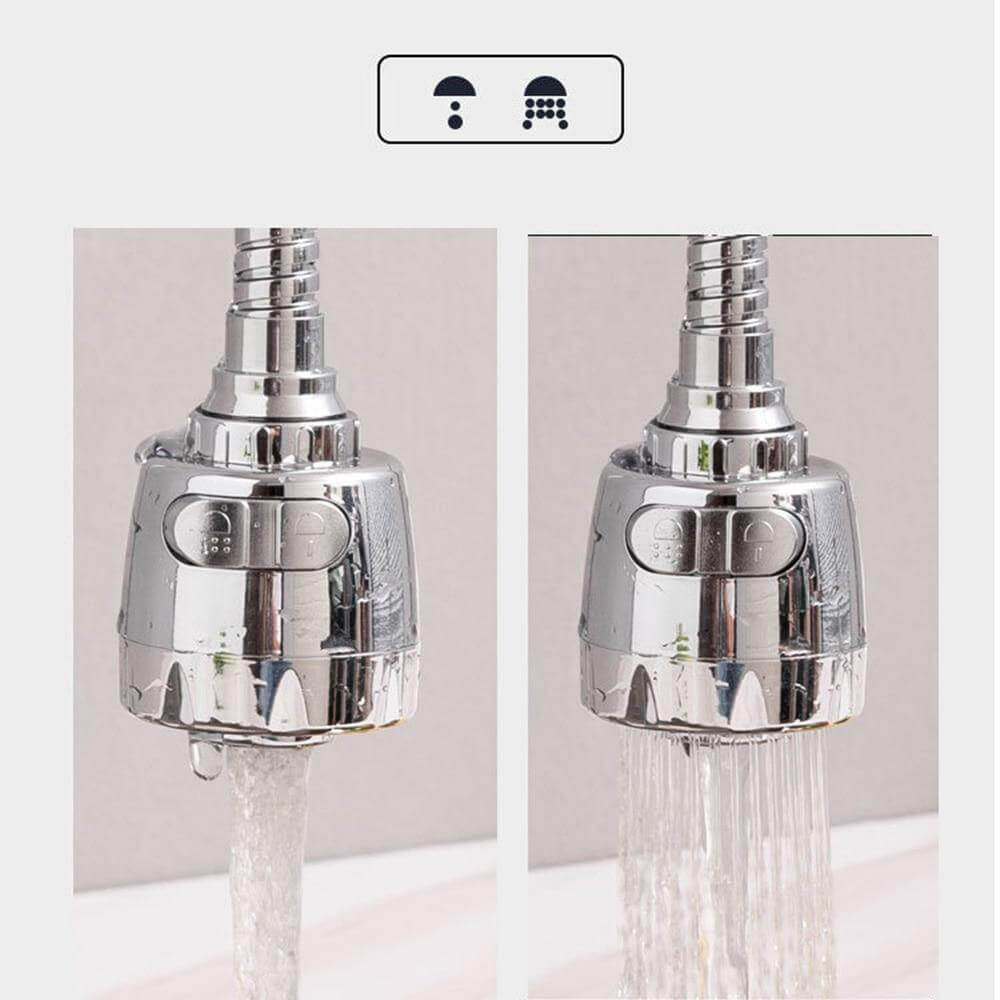 360 Degree Rotatable Water-saving Faucet Head - MaviGadget