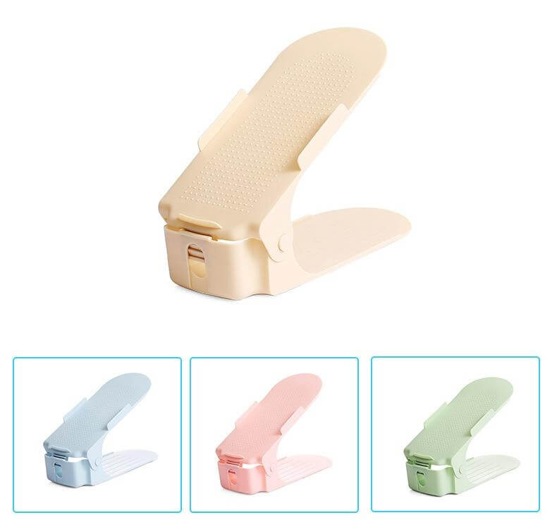 5PCS Adjustable Space Saving Shoe Organizer - MaviGadget