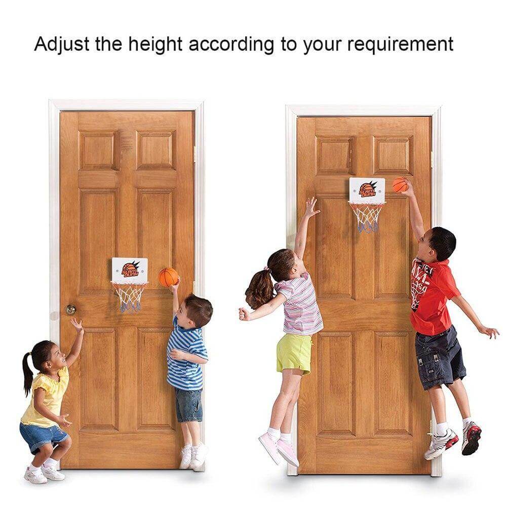 Wall-Mounted Mini Basketball Hoop Toy Set - MaviGadget