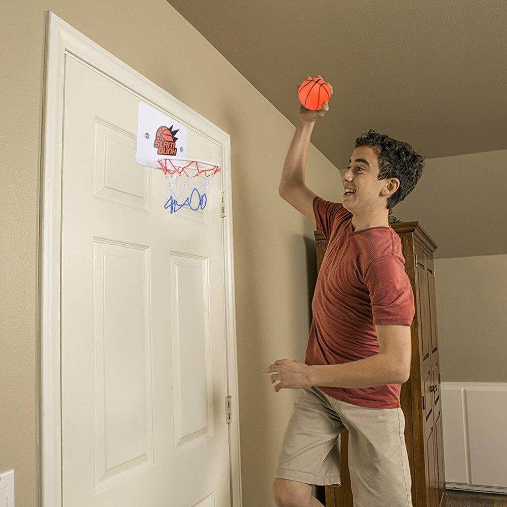 Wall-Mounted Mini Basketball Hoop Toy Set - MaviGadget