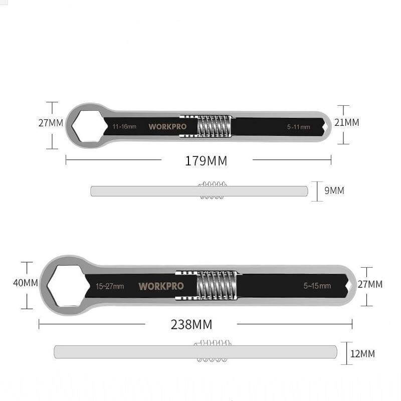 Adjustable Double Head Multifunction Wrench - MaviGadget