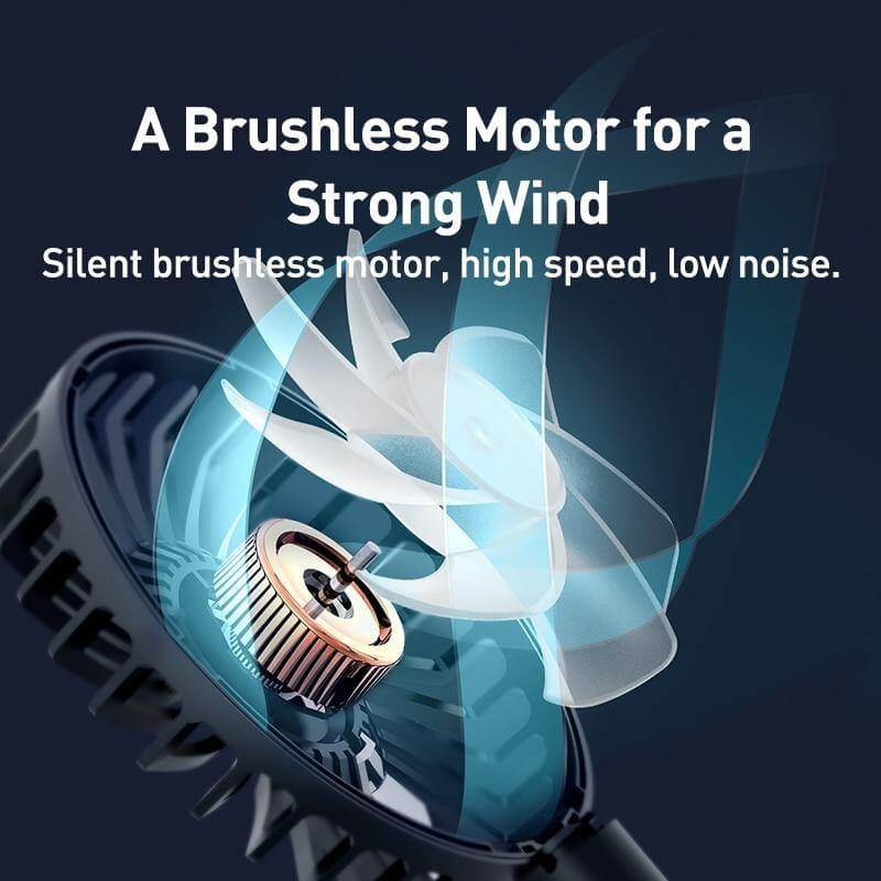 360 Degree Rotating Double Car Cooling Fan - MaviGadget