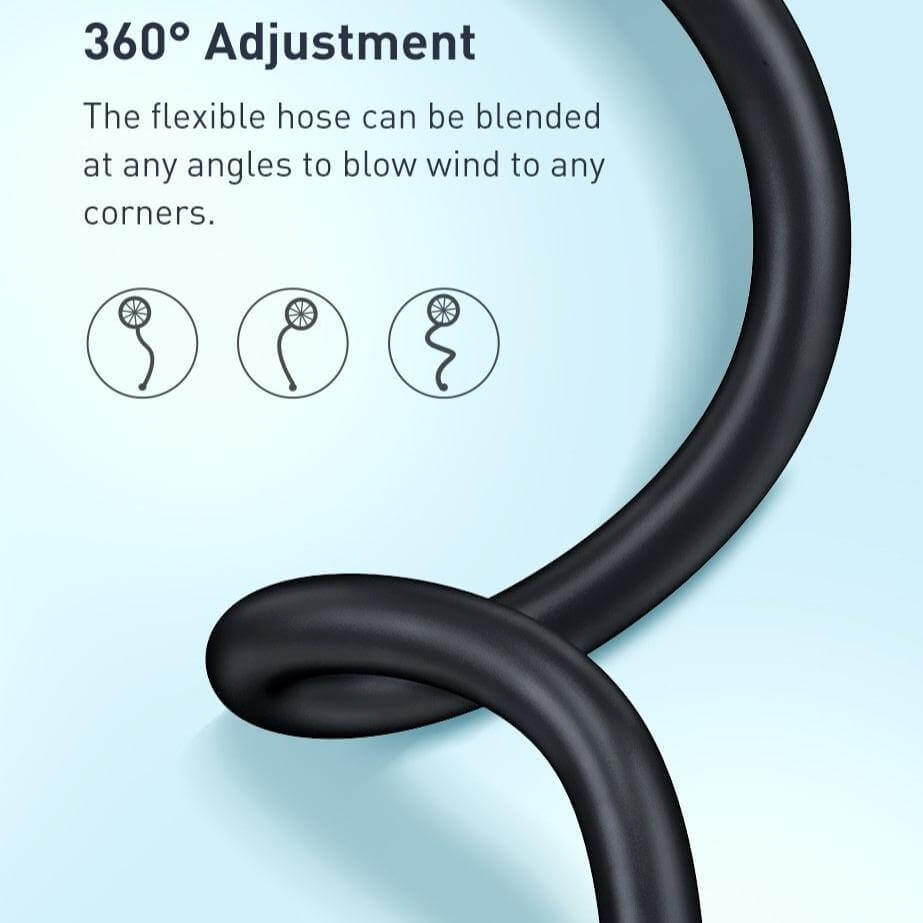 360 Degree Rotating Double Car Cooling Fan - MaviGadget