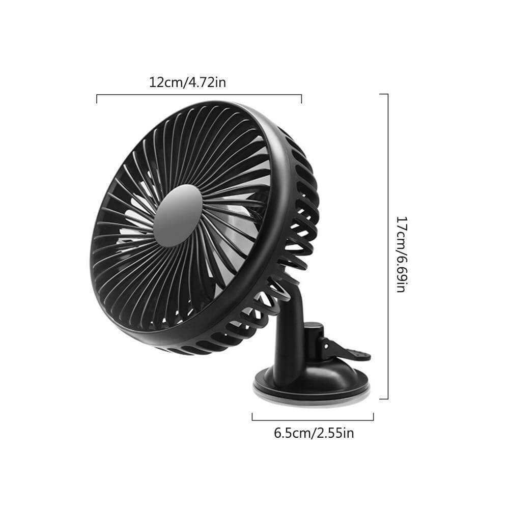 Adjustable Wind Cooling Car Fan - MaviGadget