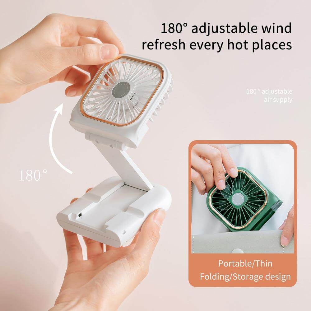 Multi-function Power Bank Neck Fan - MaviGadget