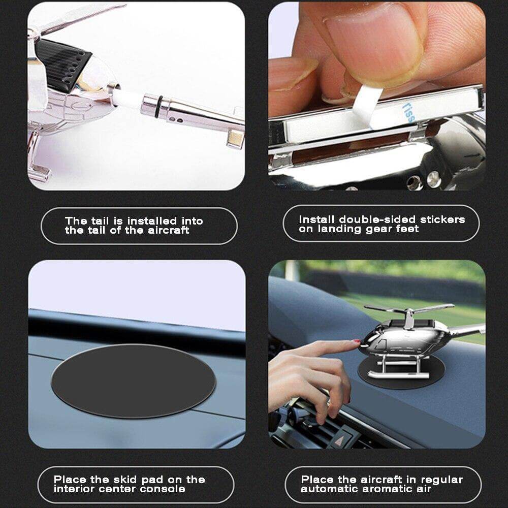 Styling Solar Power Car Air Freshener - MaviGadget