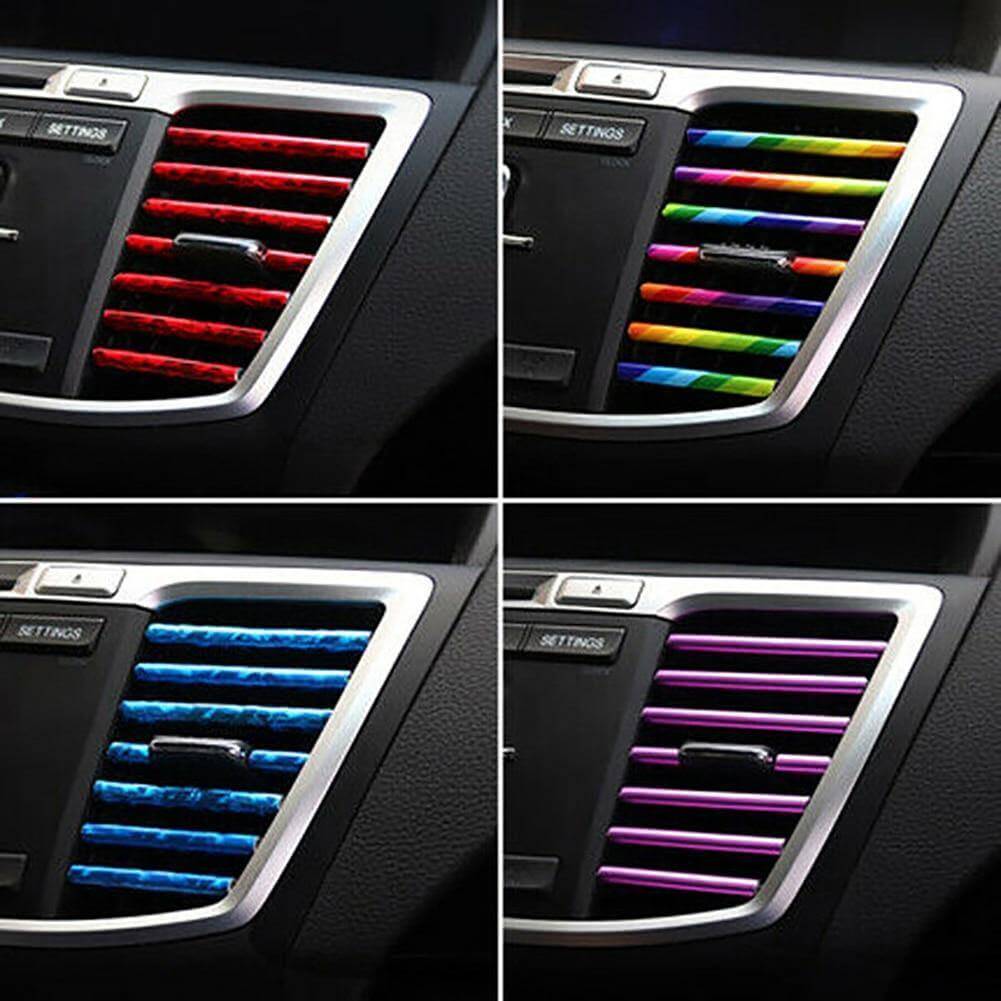10PCS DIY Car Air Outlet Decorative Strip - MaviGadget