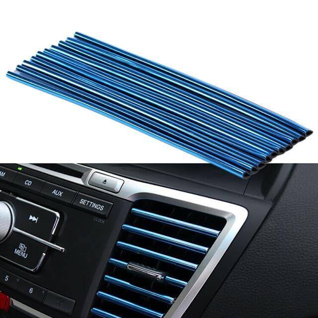 10PCS DIY Car Air Outlet Decorative Strip - MaviGadget