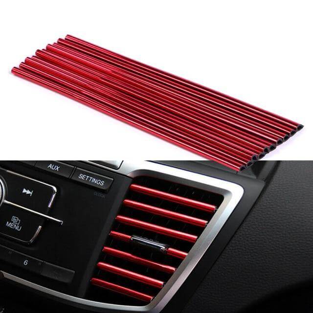 10PCS DIY Car Air Outlet Decorative Strip - MaviGadget
