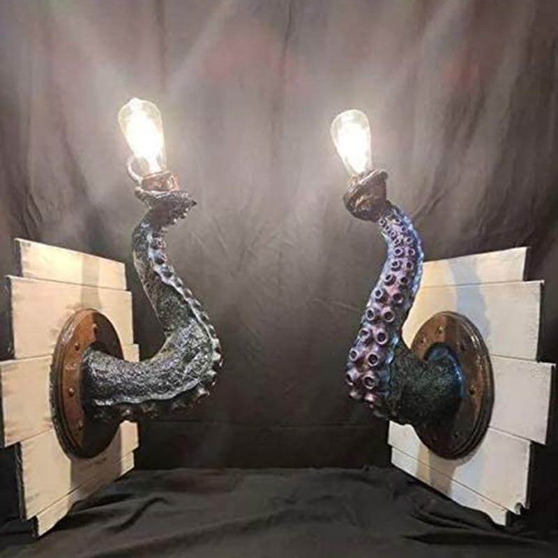 Retro Octopus Tentacle Wall Lamp - MaviGadget