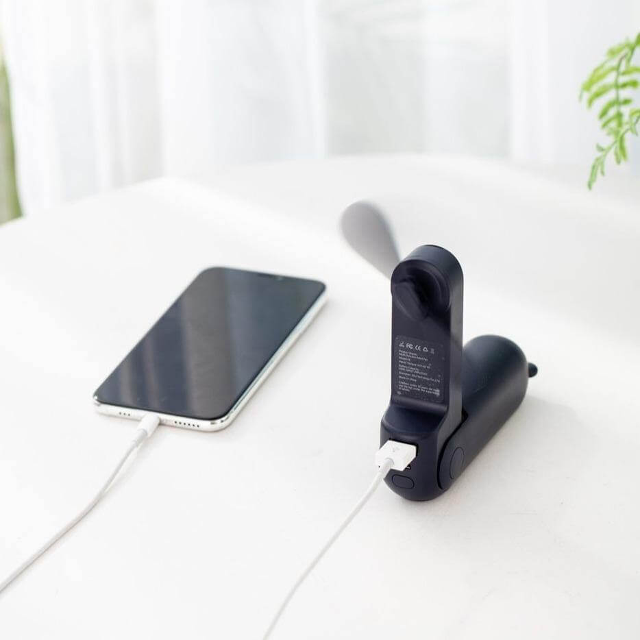 Rechargeable Portable Handheld Foldable Mini Fan - MaviGadget