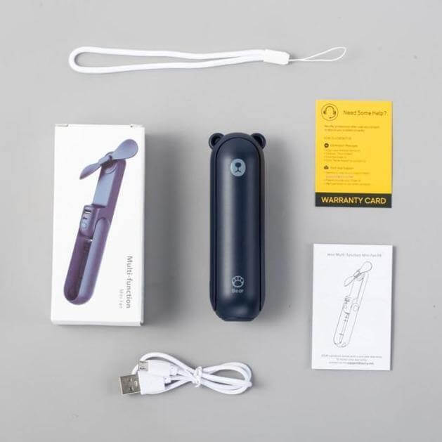 Rechargeable Portable Handheld Foldable Mini Fan - MaviGadget