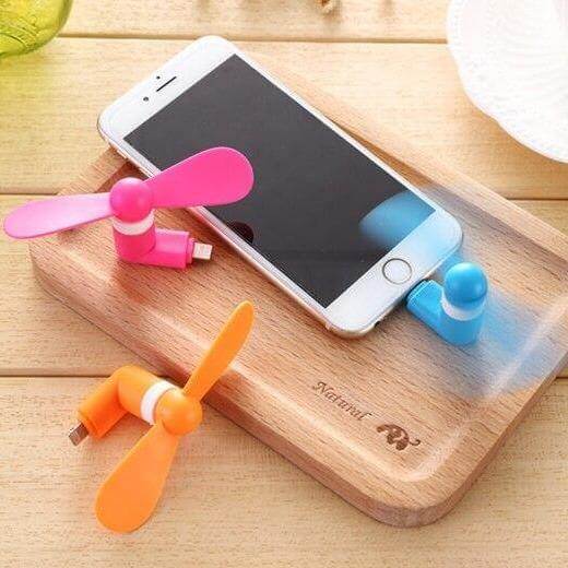 Flexible Phone Mini Fan - MaviGadget