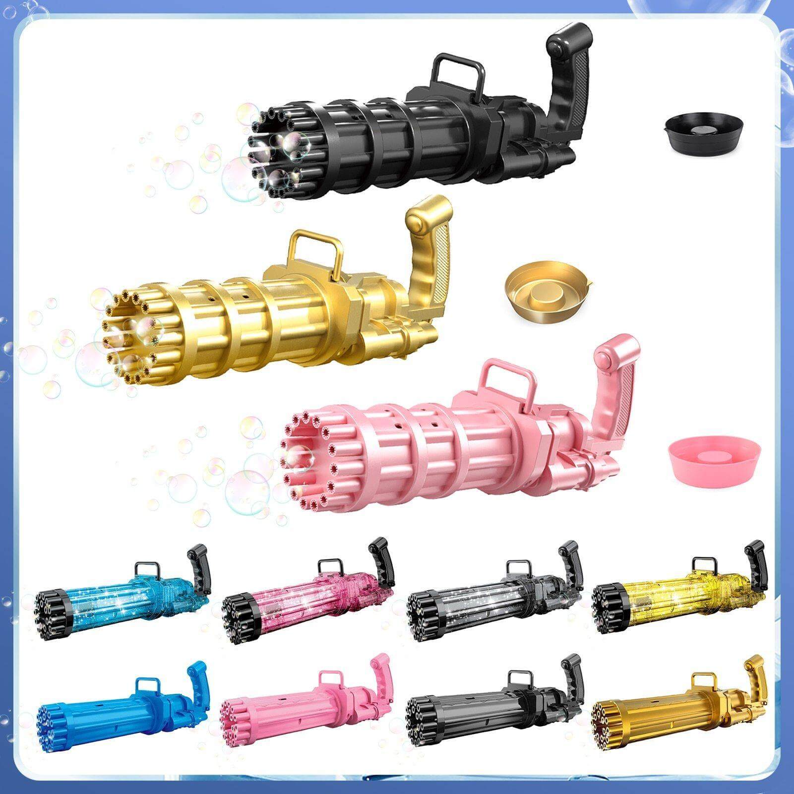 Kids Fun Game Bubble Gun Machine - MaviGadget
