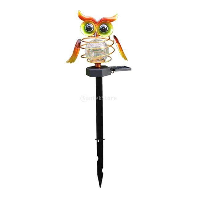 Creative Owl Garden Solar Night Lamp - MaviGadget