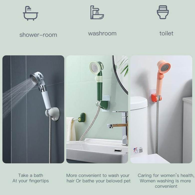 Elegant High Pressure Filter Shower Head - MaviGadget
