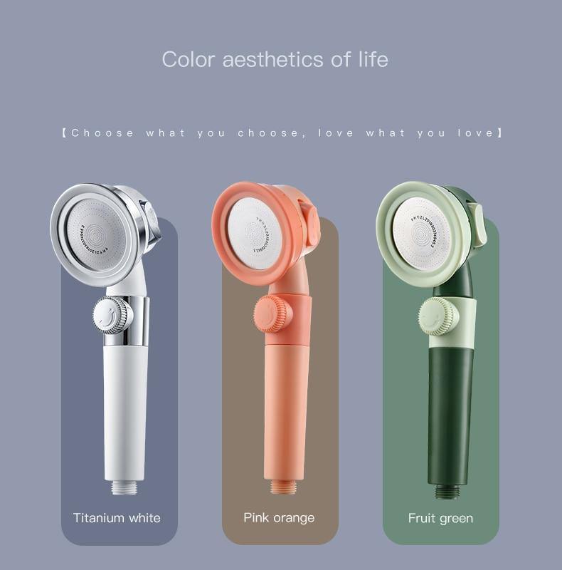 Elegant High Pressure Filter Shower Head - MaviGadget