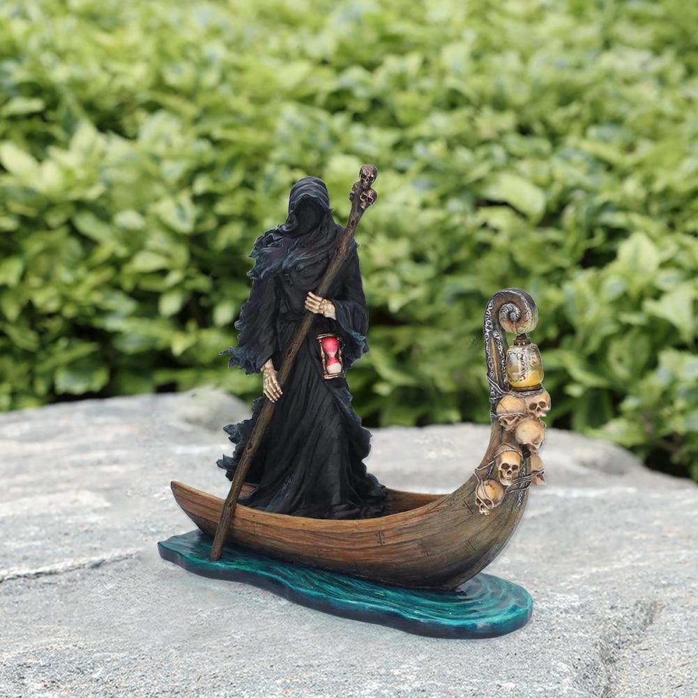 Scary Man Boat Resin Figurine Home Decor - MaviGadget