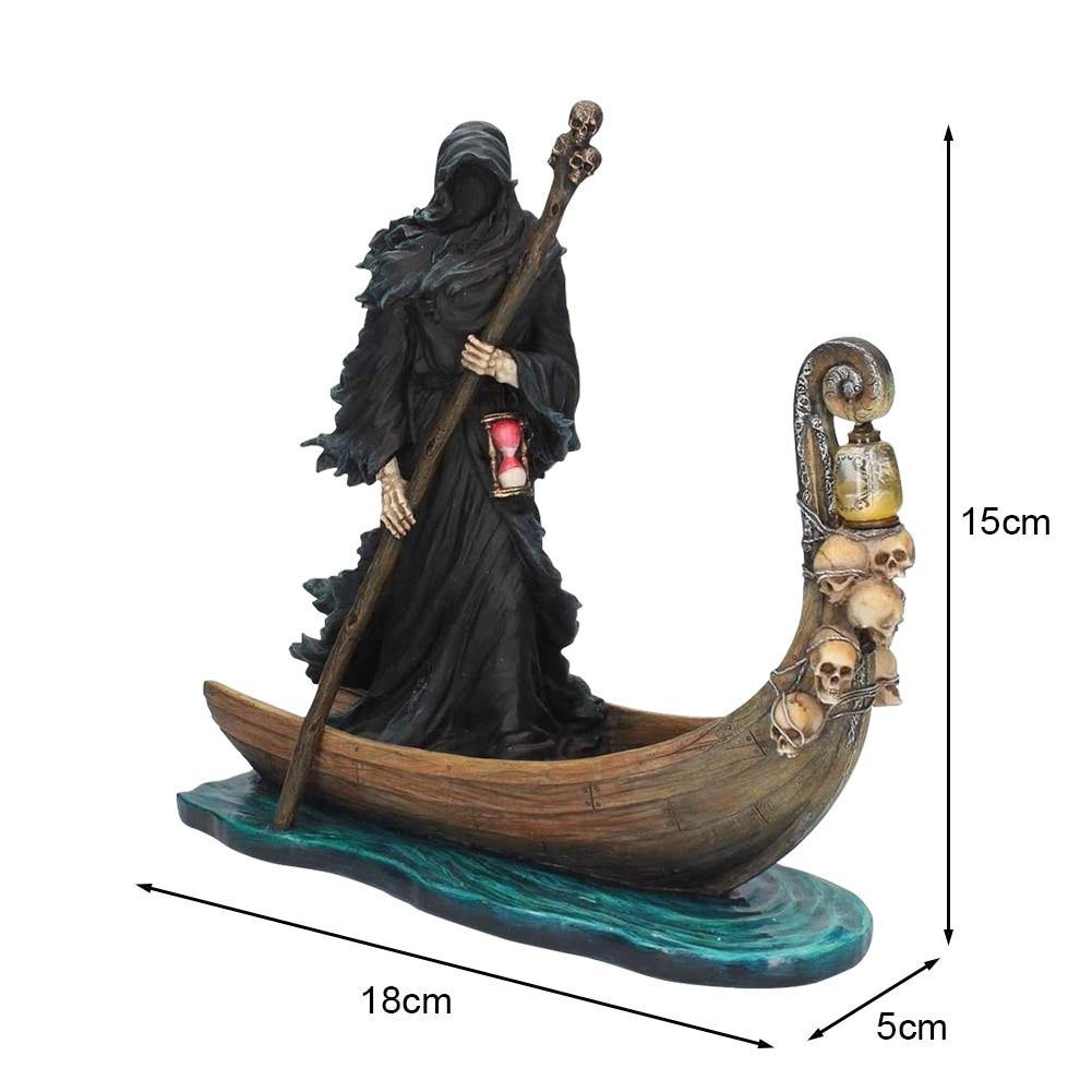 Scary Man Boat Resin Figurine Home Decor - MaviGadget