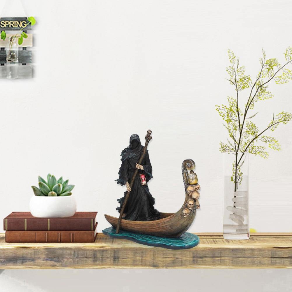 Scary Man Boat Resin Figurine Home Decor - MaviGadget