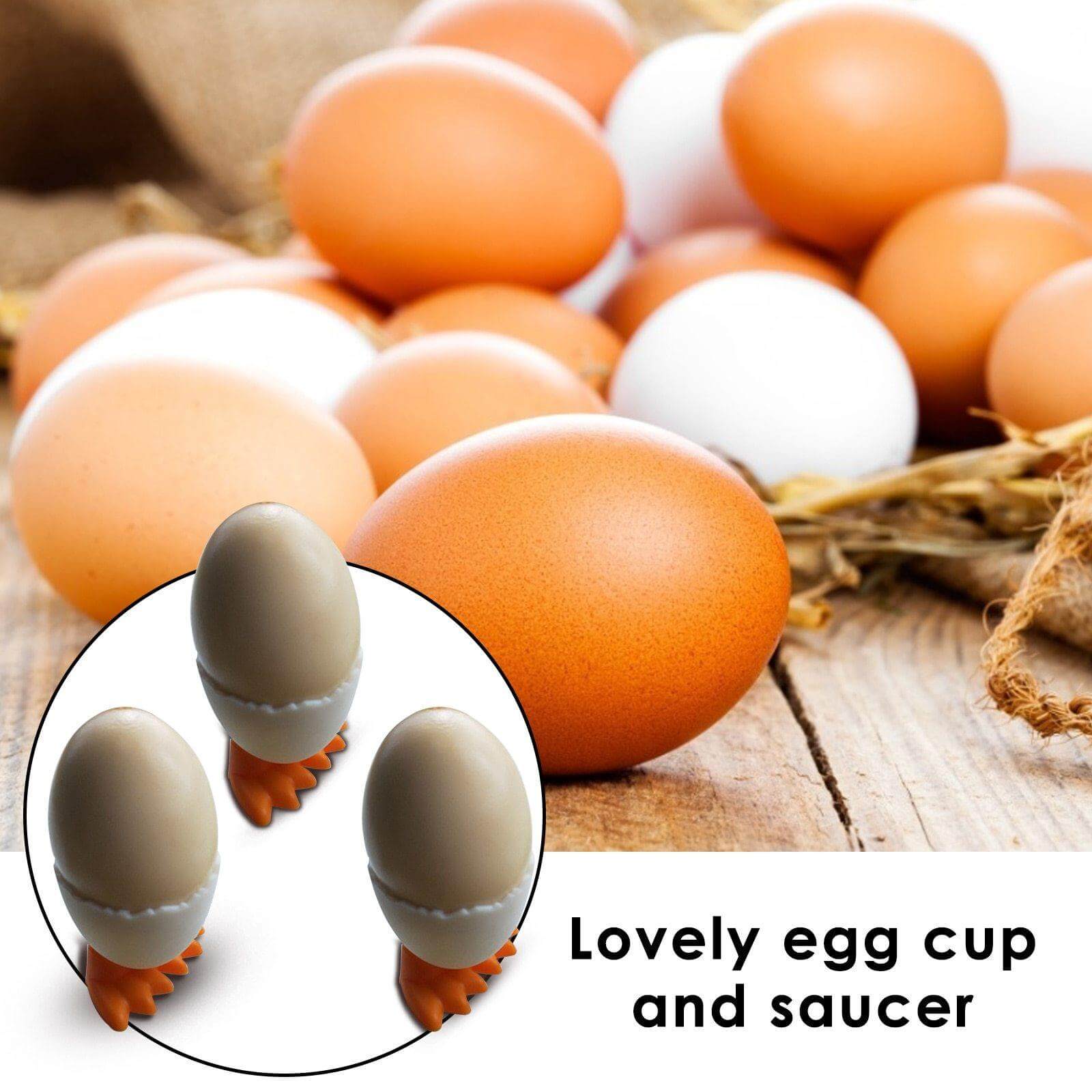 4Pcs Creative Chicken Egg Holder - MaviGadget