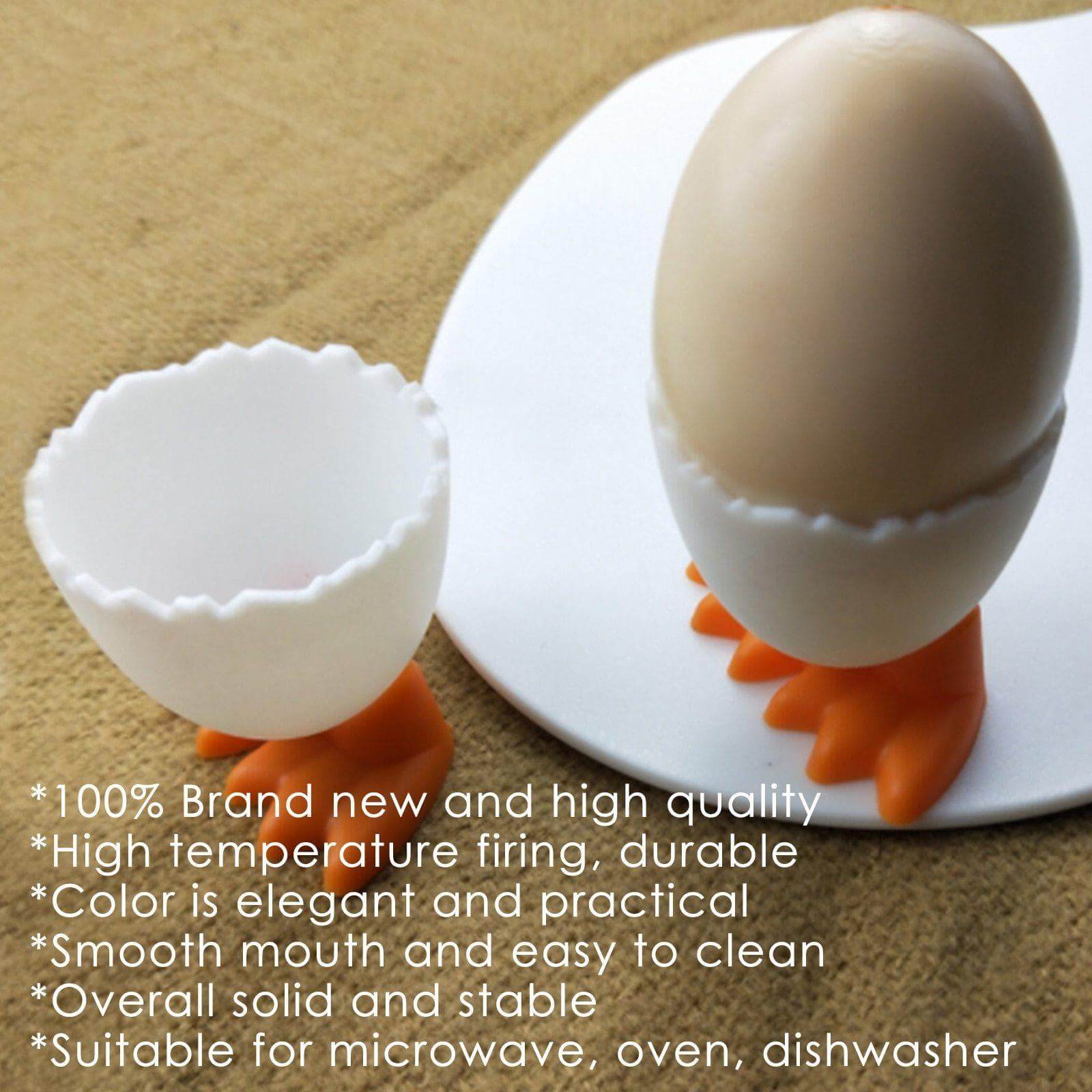 4Pcs Creative Chicken Egg Holder - MaviGadget