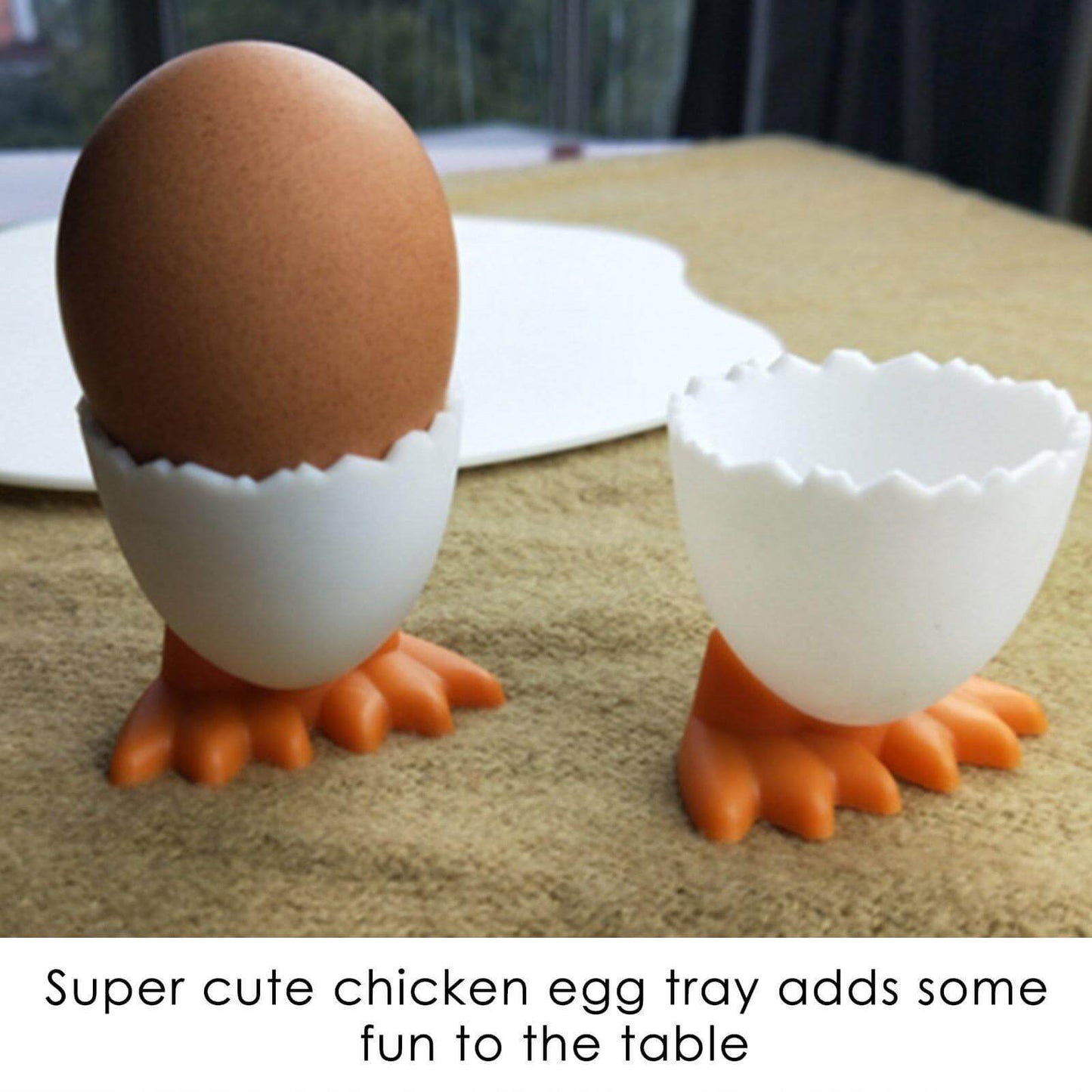 4Pcs Creative Chicken Egg Holder - MaviGadget