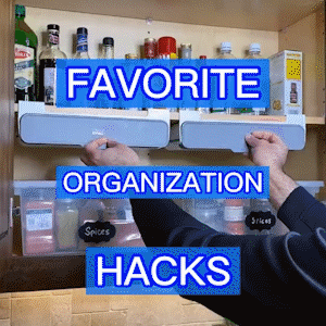 Kitchen Under-Shelf Spice Organizer - MaviGadget