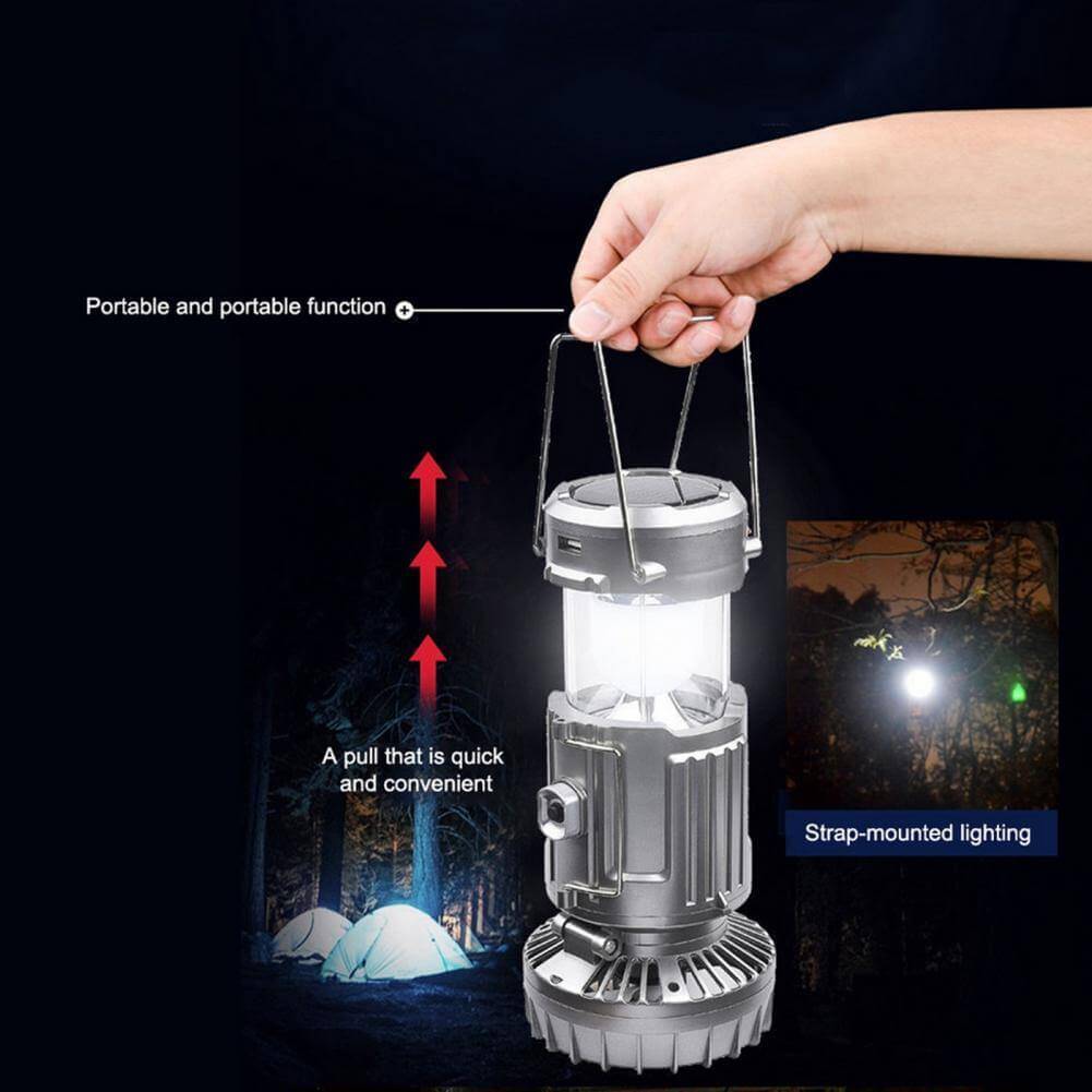Multifunctional Waterproof Camping Power Bank Light - MaviGadget