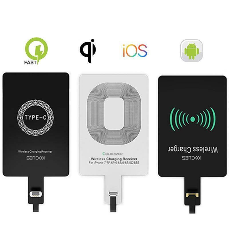 Universal Wireless Charging Receiver - MaviGadget