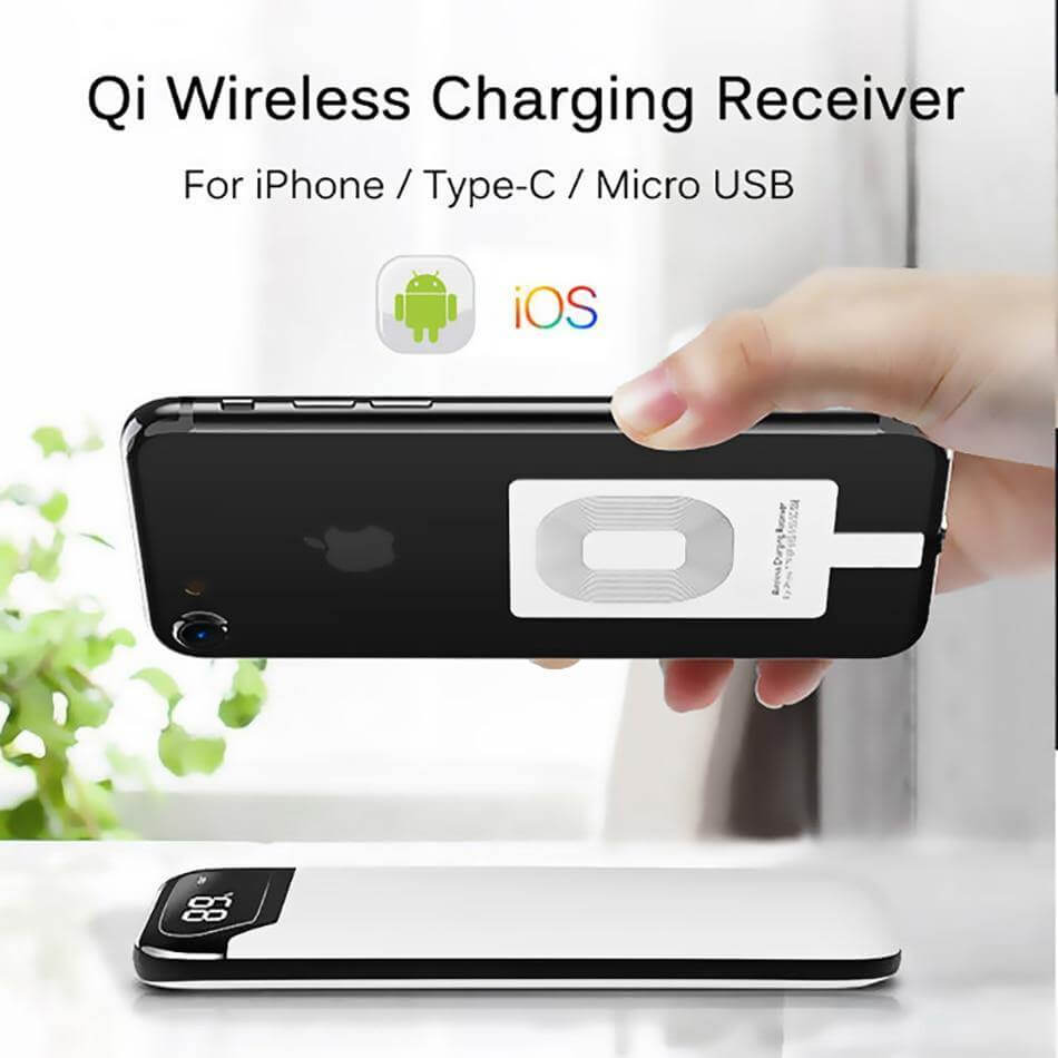 Universal Wireless Charging Receiver - MaviGadget