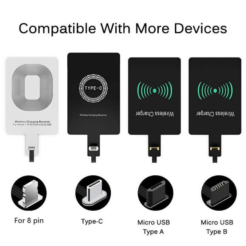 Universal Wireless Charging Receiver - MaviGadget