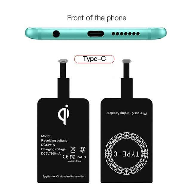 Universal Wireless Charging Receiver - MaviGadget