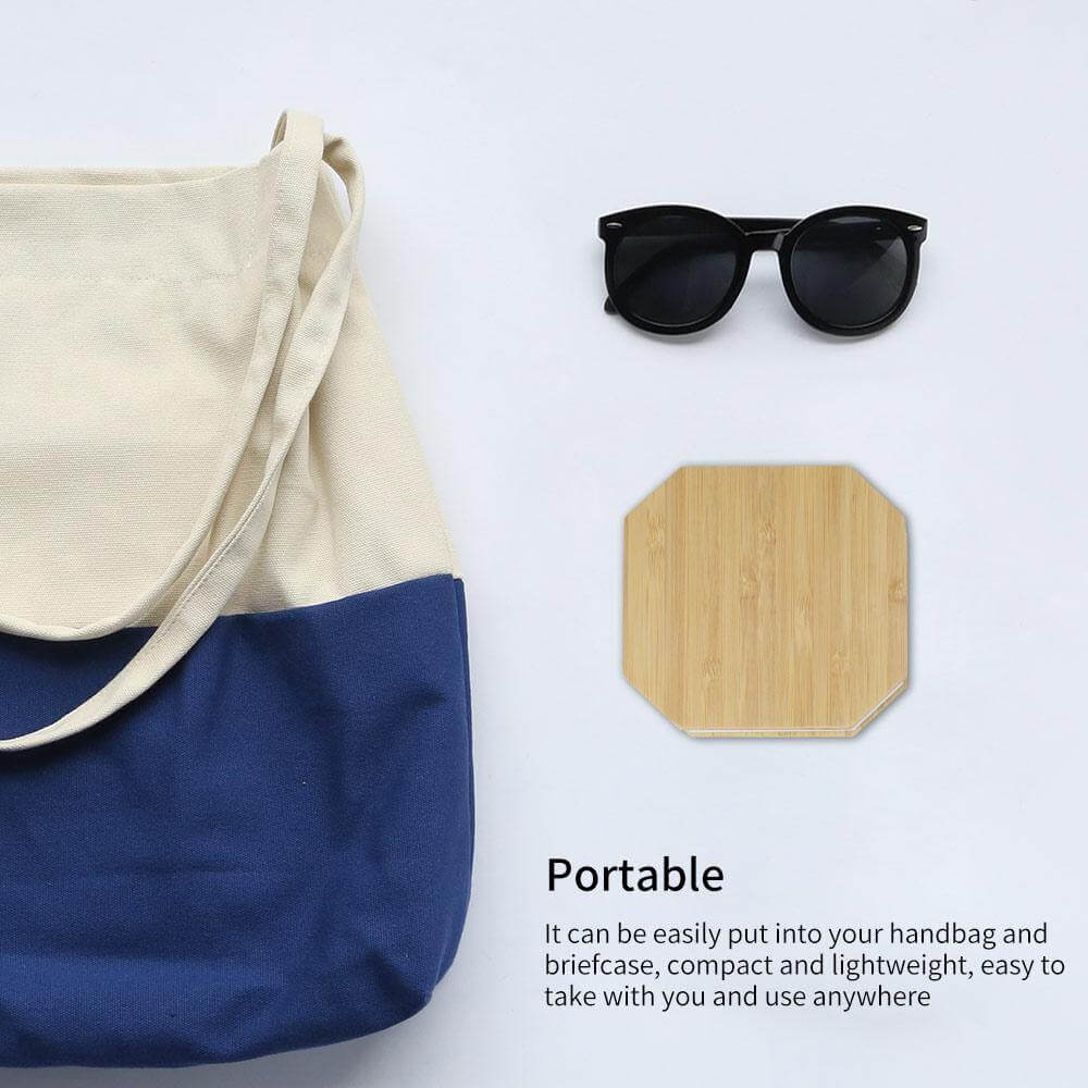 USB Rechargeable Retro Accordion Wooden LED Lamp - MaviGadget