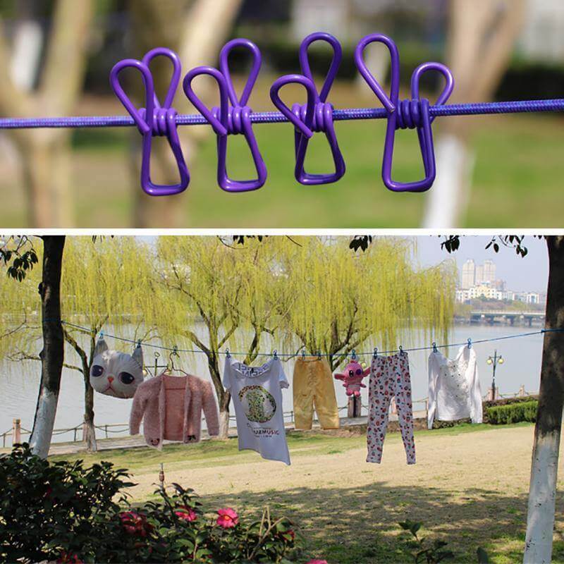 Portable Easy Dry Windproof Travel Camping Drying Rope - MaviGadget